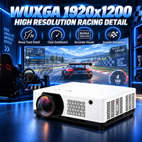 Système de simulation multi-projecteurs, projecteur laser 7500 lumens ANSI pour l'entraînement au vol et le simulateur de conduite