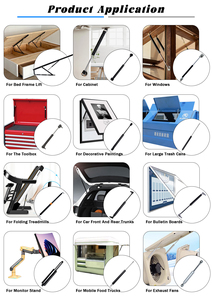 Nantai Carbon thép tùy chỉnh nén khí thanh chống với Nitơ carged cho Auto & Home đồ nội thất - Product Image 3