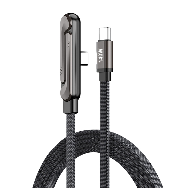 Wholesales 240w Usb Cable in Braided 5FT With Type C 480mbps Data Transfer 240w Fast Charging Cable With Phone Stand