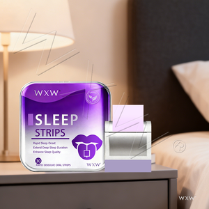 Bandes Dissolvantes Naturelles pour le Sommeil en Marque Blanche, Améliorent la Qualité du Sommeil, Complément Alimentaire, Soutien à l'Équilibre de l'Humeur, Bandes Orales en Film Fin - Product Image 2