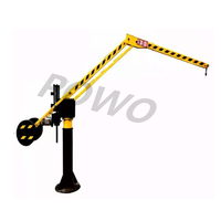 Équipement de levage de grue flèche télescopique 360 degrés rotation petit crain mini potence équilibre grue ascenseur grues de levage de charge