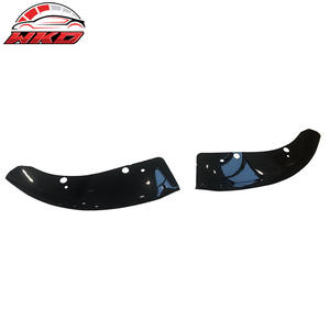 Pour Dodge Charger 2015-2023 SRT Scat Pack 2 pièces, séparateur de pare-chocs avant, noir brillant, kit carrosserie de haute qualité - Product Image 1