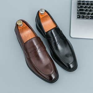 Custom Heren Pu Lederen Loafers Office Casual Forma Fashion Schoenen Trouwfeest Jurk Schoenen Mocassin Rijden Loafers - Product Image 2