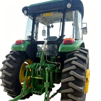 Tracteur agricole d'occasion Shuangjia 6E-1404-L 140 CV 4x4 avec moteur et boîte de vitesses John Deere, faible nombre d'heures, bien entretenu