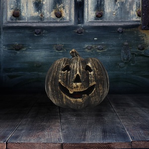 Autumn Harvest Festival Decor Halloween Thanksgiving Day Home Decoration Props Plastic Artificial Pumpkin Decoration LED - Product Image 3