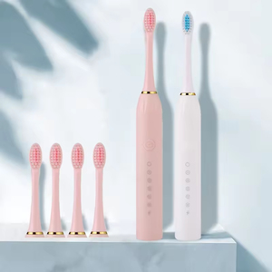 Vente d'usine, nouveau modèle de brosse à dents sonique rechargeable personnalisée OEM, brosse à dents rechargeable pour adultes - Product Image 4