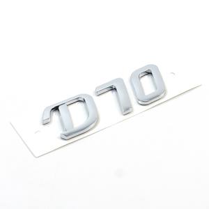 हॉट सेल स्टिकर क्रोम लेटर्स अनुकूलित एबीएस प्लास्टिक कार नेमप्लेट वाटरप्रूफ टिकाऊ ऑटो क्रोम बैज प्रतीक - Product Image 3