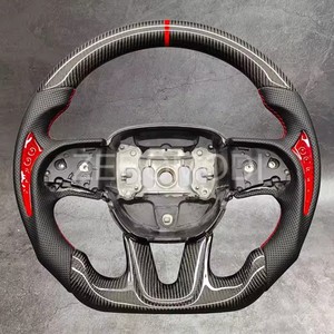 Volante personalizzato per schivare Charger sfidante SRT di alta qualità in fibra di carbonio accessori per auto sportive volante per auto - Product Image 2
