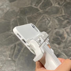 Pistola de juguete de dibujos animados en 3D Tpu silicona a prueba de golpes accesorios para teléfono móvil funda para iPhone 16 Pro Max 17 Air 15 Plus 14 13 <span class=keywords><strong>Mini</strong></span> 12 - Product Image 2