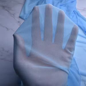 Mẫu Miễn Phí 100% Nylon Lưới Vải Với Mô Hình Dệt Kim Cho Bé Trai Cô Gái Hàng May Mặc Túi Đồ Lót Bọc Rèm Lót Sử Dụng - Product Image 3