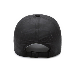 Nouvelle casquette de baseball 6 panneaux en PVC respirant et à séchage rapide, anti-UV, avec texte alphanumérique, idéale pour la course en extérieur – Collection Printemps-Été - Product Image 3