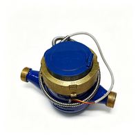 Medidor de Agua Inteligente de Gran Diámetro al por Mayor, Lectura Directa, Interfaz Fotoeléctrica Remota RS485/M-Bus, Protocolo Modbus de Latón