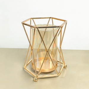 <span class=keywords><strong>Moderno</strong></span> nordico artistico vaso di <span class=keywords><strong>vetro</strong></span> di lusso per fiori freschi <span class=keywords><strong>centrotavola</strong></span> rosa - Product Image 2