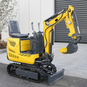 Mini-excavatrice multifonctionnelle de 0,6 tonne, CE EPA Euro 5, hydraulique, diesel, petite pelle agricole, chenilles en caoutchouc, prix compétitif - Product Image 3