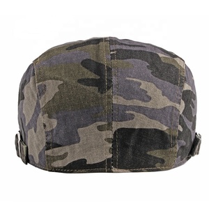 Béret de camouflage pour hommes, casquette décontractée de plein air pour femme, chapeau universel de grande taille, tendance, nouvelle collection printemps et automne - Product Image 6