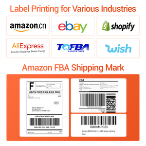 بالجملة OEM/ODM طابعة ملصق الشحن 4x6 الحرارية طابعة بوليصة الشحن A6 عنوان الشحن طابعة - Product Image 6