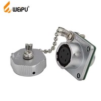 Connecteur circulaire étanche WEIPU WF32K13Z à 13 broches, type femelle à bride carrée, à souder, 10A 500V IP67