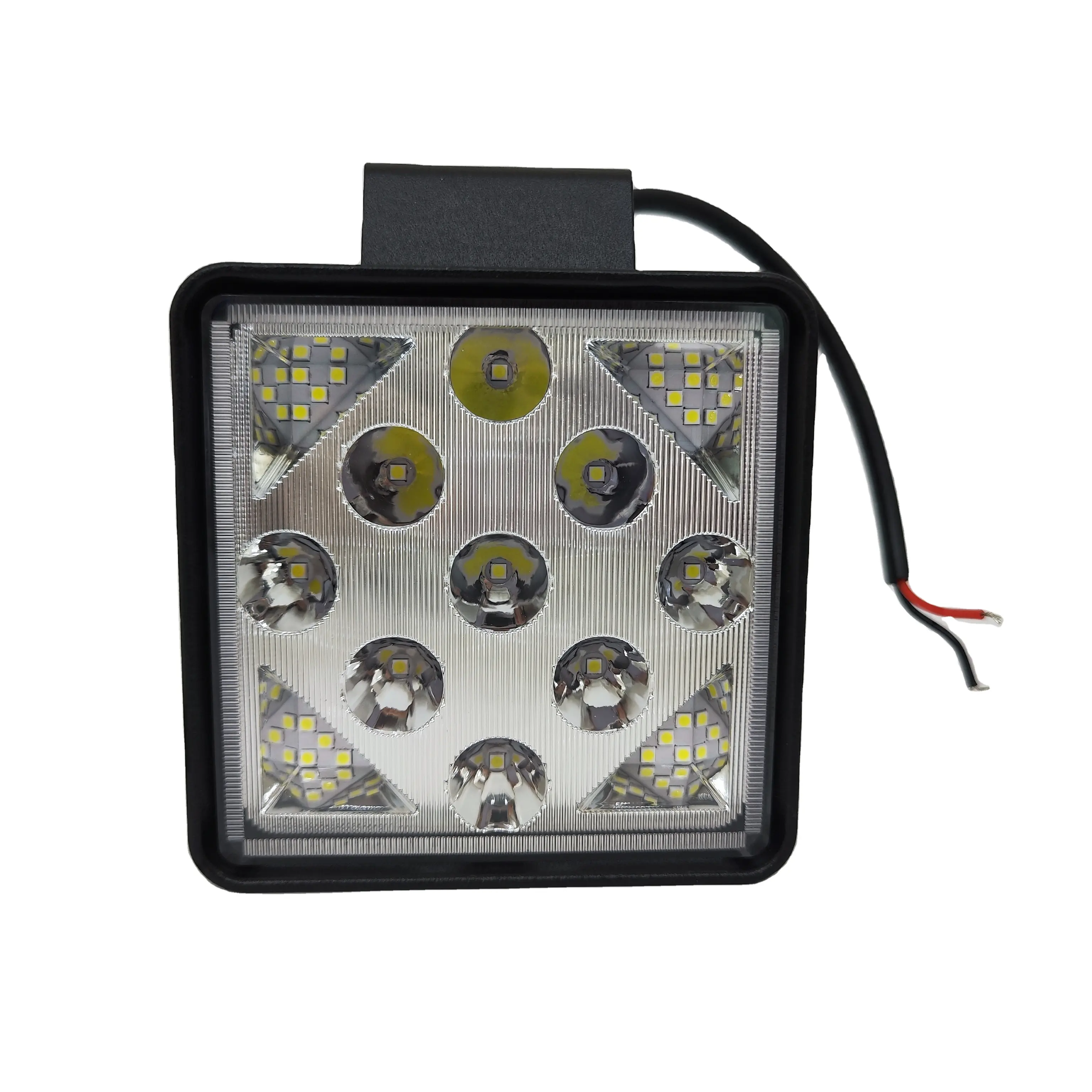 ไฟ LED สำหรับทำงาน DC12V 24V, ไฟสปอตไลท์4นิ้ว75W 7500lm ไฟตัดหมอกสำหรับขับรถอุปกรณ์ตกแต่งรถยนต์