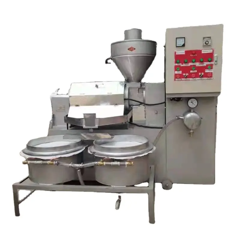 Automatische Oliepersmachine Voor Commerciële Gebruikte Schroef Koude Olie Persmachine Maïs Soja Avocado Extractor