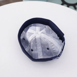 Nouveau bonnet <span class=keywords><strong>Docker</strong></span> pour enfants à imprimé Paisley, en coton, style marin, sans bord, type bandana - Product Image 6