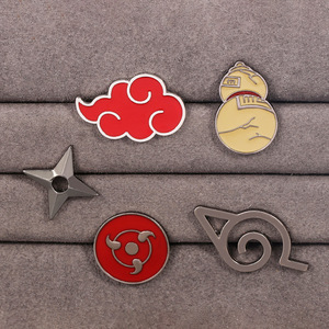Insigne en alliage cool <span class=keywords><strong>japonais</strong></span> Ninja Classic Anime <span class=keywords><strong>Logo</strong></span> Pins pour sac à dos - Product Image 4