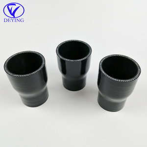 Auto Truck Car Máy Móc Khuỷu Tay Thẳng 38-51 51-57 51-63 63-76 76-83 Mét Ống Đen Giảm Silicone Hose - Product Image 4