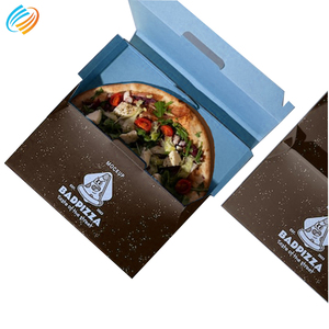 Caja <span class=keywords><strong>de</strong></span> <span class=keywords><strong>Pizza</strong></span> Personalizada con Precio <span class=keywords><strong>de</strong></span> Fábrica, Papel Recubierto Impreso <span class=keywords><strong>de</strong></span> 14 Pulgadas - Product Image 2