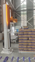Robot de palettisation de type colonne industrielle, machine de palettisation automatique de boîtes en carton avec pince de préhension pour ligne d'emballage