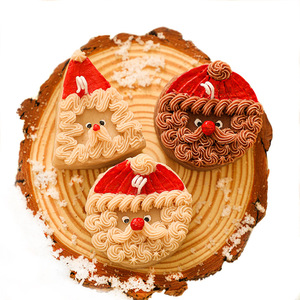 Santa Claus Mousse Cake Scented <b>Candle</b> Creative Aroma <b>Candle</b> Indoor Christmas Decor Colorful Gift Scent <b>Candle</b> - Product Image 3