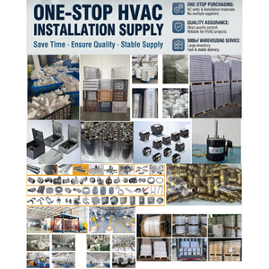 Kit de ventilation de fenêtre universel réglable YOD HVAC Contractor 4-6 pouces, plaques d'étanchéité en plastique pour fenêtres coulissantes, coupleur industriel - Product Image 6