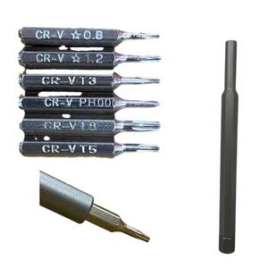 Ensemble de tige de main d'embout de <span class=keywords><strong>tournevis</strong></span> 7 en 1 pour <span class=keywords><strong>Macbook</strong></span> Air <span class=keywords><strong>Pro</strong></span> Retina nouveau modèle 2017-2023 outils d'ouverture outil de réparation électronique - Product Image 3