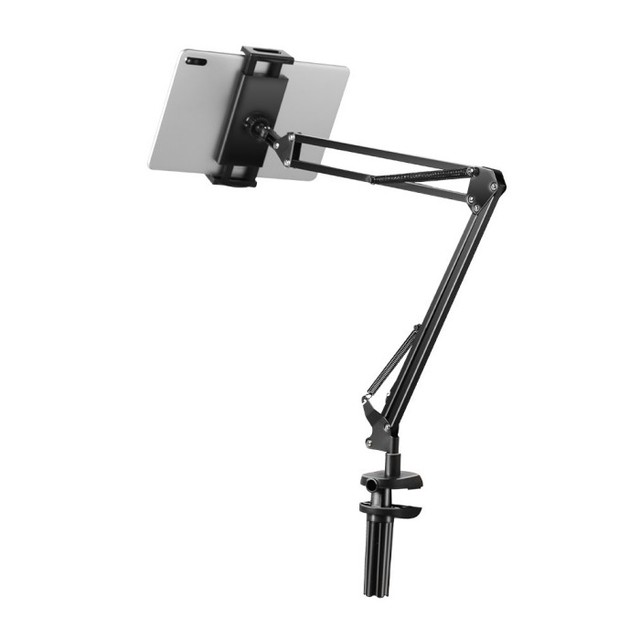 Kingjoy Adjustable Portable Universal Long Arm Magnetic Lazy Bed Desk Tablet Stand Holder for iPad Kindle for Tab Car