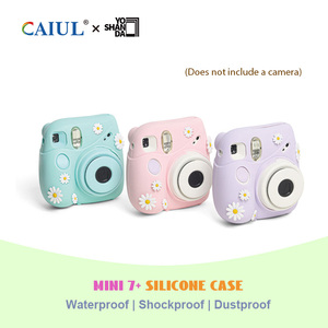 Funda de Silicona Caiul para <span class=keywords><strong>Instax</strong></span>, Linda, Suave y Ecológica, Protección para Cámara Fujifilm <span class=keywords><strong>Instax</strong></span> <span class=keywords><strong>Mini</strong></span> 7+, Ajuste Perfecto, Resistente a Arañazos - Product Image 2
