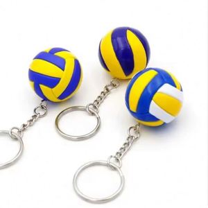 Llaveros Deportivos Promocionales con Diseño de Mini Balón de Voleibol y Logotipo Personalizado para Regalos Empresariales - Product Image 2