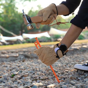 หมุดเต็นท์กลางแจ้งสี30ซม. หมุดพื้นดินสำหรับการตั้งแคมป์ชายหาดใช้ในอุตสาหกรรม - Product Image 4