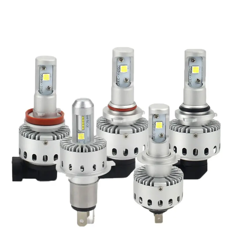 Anto lighting system led 7S headlamp blub CANBUS 6500k headlight 50w 10000lm h4 h7 h11 9005 9006 low beam lights