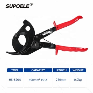 HS-520A 400mm2 Ratcheting Ratchet Cable Cutter Đức Thiết Kế <span class=keywords><strong>D</strong></span>ây Cutter Kìm Công Nghiệp <span class=keywords><strong>D</strong></span>ụng Cụ Cắt Cầm Tay - Product Image 2