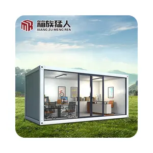 Mobile 20ft Cabins Portable Flat Pack Container Houses Cheap Bungalow Steel Frame Home Casa With Bathroom