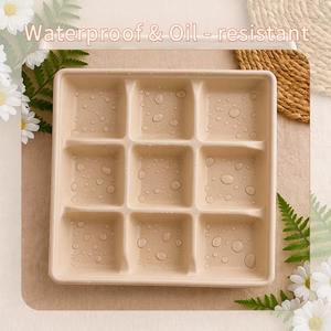 Cajas de Comida para Llevar Personalizadas para Barbacoa y Sushi, Cajas Rígidas de Papel Kraft, Materiales Reciclados para Restaurantes, Cafeterías, Panaderías y Eventos Festivos - Product Image 6