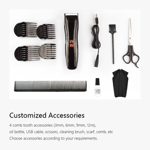 Tondeuse à <span class=keywords><strong>cheveux</strong></span> rechargeable sans fil Design ultra-silencieux <span class=keywords><strong>Coupe</strong></span>-<span class=keywords><strong>cheveux</strong></span> pour hommes femmes - Product Image 5