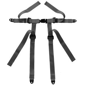 Accord ve otobüs modeli için ayarlanabilir 4 noktalı yarış arabası emniyet kemeri Polyester spor tasarım stili - Product Image 3