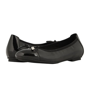 Nouvelles chaussures décontractées en cuir verni pour femmes, nœud papillon plat à enfiler pour dames, vente en gros - Product Image 3