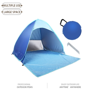 Ngoài trời cắm trại lều cho 2 người UPF 50 + UV mặt trời bảo vệ có thể gập lại bãi biển lều với tự động pop-up một phòng ngủ cấu trúc - Product Image 3