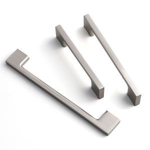 Oukali 도매 하이 퀄리티 가구 캐비닛 핸들 침실 주방 도어 서랍 핸들 옷장 아연 당겨 핸들 - Product Image 2