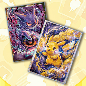 YQ New Art Board Premium Japanese Anime Blind Box Pokemoned Card Eco-Friendly Family Fan Art Wholesale Gift Collectible Art - Product Image 4