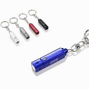 Mini linterna LED de aleación de aluminio, llavero con luz, resistente al agua, portátil, funciona con pilas AAA, para senderismo, Camping, uso diario - Product Image 3