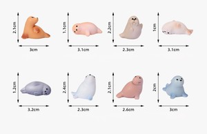 Articolo più venduto: Decorazione per la casa Elf on Shelf, Ciondoli in resina a forma di manatee, eleganti e lucidi, in resina, stile Coastalcore, serie Sea Pals, colori pastello, dal design accogliente e rilassante - Product Image 2