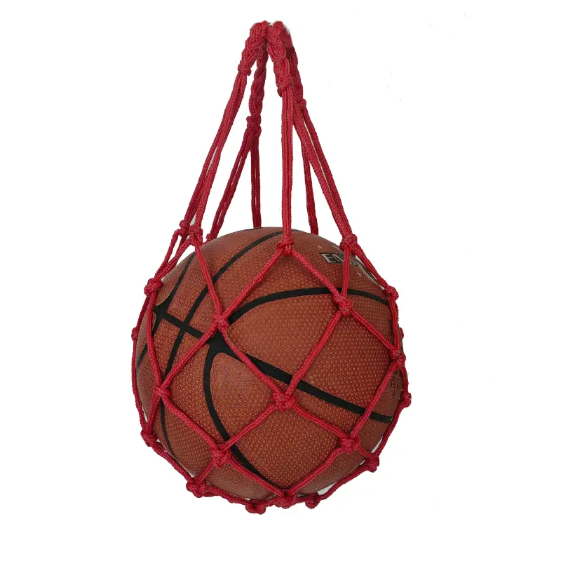 Filet de transport de balle de sport, maille de basket-Ball de Football filet de sport sac en Nylon grande taille filet de transport de balle sac en maille