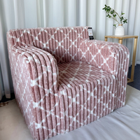 Xiaonuanwo Plüsch-Fell Faulenzer-Sitzsack-Sofa