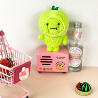 Peluche mignonne et adorable Fruit Story, poupée chapeau de fruit, porte-clés